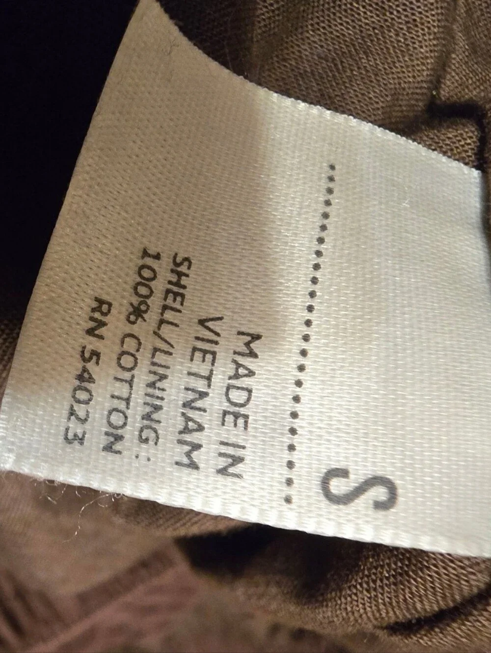 Modern / Y2K Era (RN 54023) Unbranded Tiered Maxi Skirt Brown Small Medium